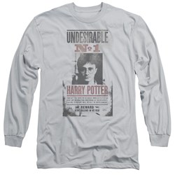 Harry Potter - Mens Undesirable No1 Distressed Long Sleeve T-Shirt
