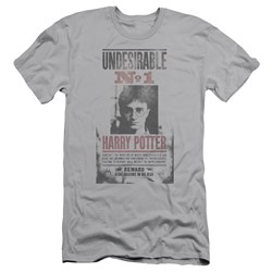 Harry Potter - Mens Undesirable No1 Distressed Premium Slim Fit T-Shirt