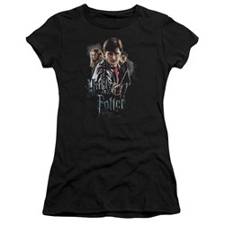 Harry Potter - Juniors Deathly Hollows Cast T-Shirt