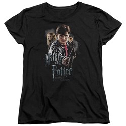 Harry Potter - Womens Deathly Hollows Cast T-Shirt