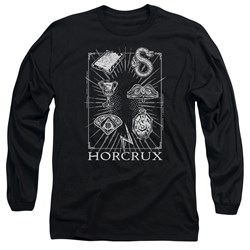 Harry Potter - Mens Horcrux Symbols Long Sleeve T-Shirt