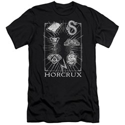 Harry Potter - Mens Horcrux Symbols Premium Slim Fit T-Shirt