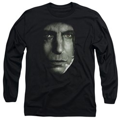 Harry Potter - Mens Snape Head Long Sleeve T-Shirt