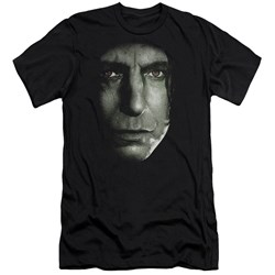 Harry Potter - Mens Snape Head Premium Slim Fit T-Shirt