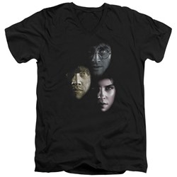 Harry Potter - Mens Hero Heads V-Neck T-Shirt