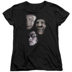 Harry Potter - Womens Villian Heads T-Shirt