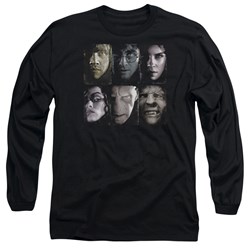 Harry Potter - Mens Horizontal Heads Long Sleeve T-Shirt