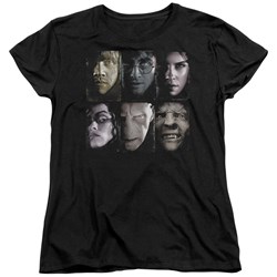 Harry Potter - Womens Horizontal Heads T-Shirt