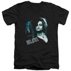 Harry Potter - Mens Bellatrix Closeup V-Neck T-Shirt