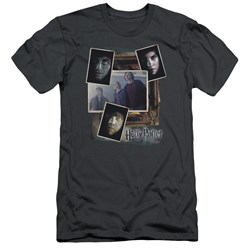 Harry Potter - Mens Trio Collage Premium Slim Fit T-Shirt