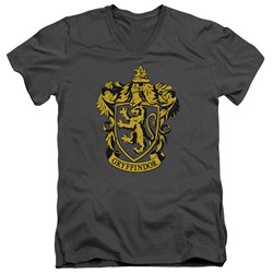 Harry Potter - Mens Gryffindor Crest V-Neck T-Shirt