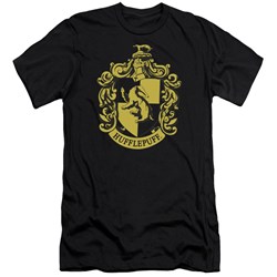 Harry Potter - Mens Hufflepuff Crest Slim Fit T-Shirt
