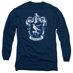 Harry Potter - Mens Ravenclaw Crest Long Sleeve T-Shirt