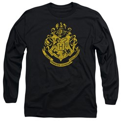 Harry Potter - Mens Hogwarts Crest Long Sleeve T-Shirt