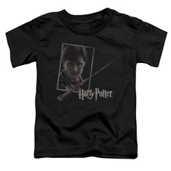 Harry Potter - Toddlers Harrys Wand Portrait T-Shirt