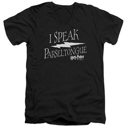 Harry Potter - Mens I Speak Parseltongue V-Neck T-Shirt