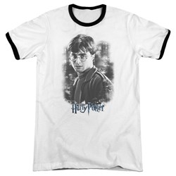 Harry Potter - Mens Harry In The Woods Ringer T-Shirt