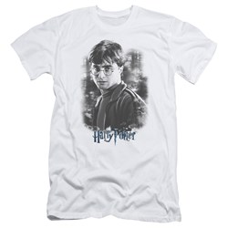 Harry Potter - Mens Harry In The Woods Premium Slim Fit T-Shirt