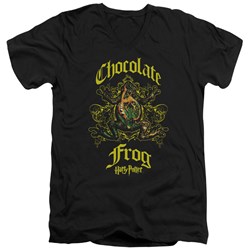 Harry Potter - Mens Chocolate Frog V-Neck T-Shirt
