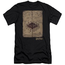 Harry Potter - Mens Marauders Map Premium Slim Fit T-Shirt