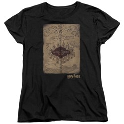 Harry Potter - Womens Marauders Map T-Shirt