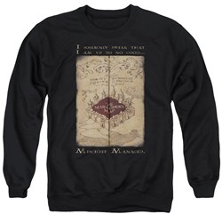 Harry Potter - Mens Marauders Map Words Sweater