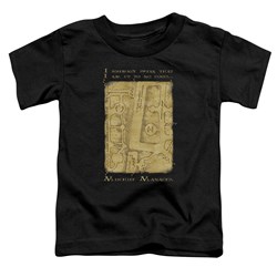 Harry Potter - Toddlers Marauders Map Interior Words T-Shirt