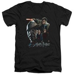 Harry Potter - Mens Final Fight V-Neck T-Shirt