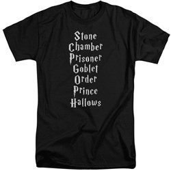 Harry Potter - Mens Titles Tall T-Shirt