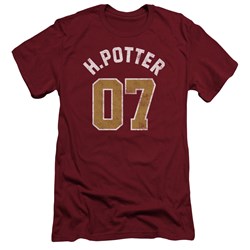 Harry Potter - Mens Potter Jersey Slim Fit T-Shirt