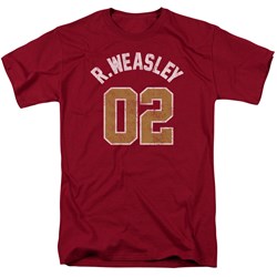 Harry Potter - Mens Weasley Jersey T-Shirt