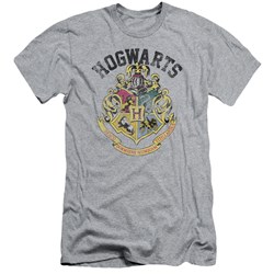 Harry Potter - Mens Hogwarts Crest Slim Fit T-Shirt