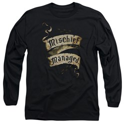 Harry Potter - Mens Mischief Managed Long Sleeve T-Shirt