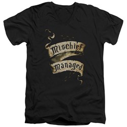 Harry Potter - Mens Mischief Managed V-Neck T-Shirt