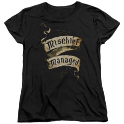 Harry Potter - Womens Mischief Managed T-Shirt