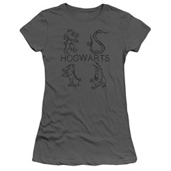Harry Potter - Juniors Literary Crests T-Shirt