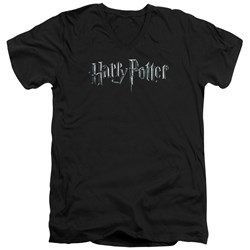 Harry Potter - Mens Logo V-Neck T-Shirt