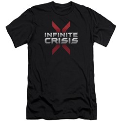 Infinite Crisis - Mens Logo Premium Slim Fit T-Shirt