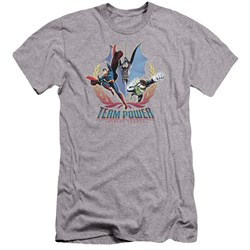 Jla - Mens Team Power Premium Slim Fit T-Shirt