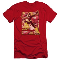 Jla - Mens Flash Premium Slim Fit T-Shirt