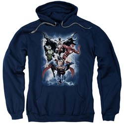 Jla - Mens The Coming Storm Pullover Hoodie