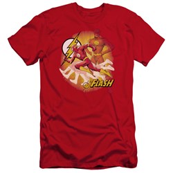 Jla - Mens Lightning Fast Premium Slim Fit T-Shirt