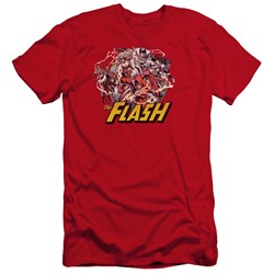 Jla - Mens Flash Family Premium Slim Fit T-Shirt