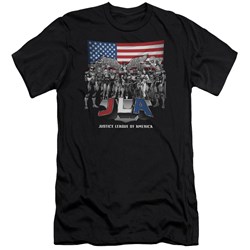 Jla - Mens All American League Premium Slim Fit T-Shirt