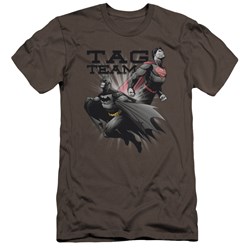 Jla - Mens Tag Team Premium Slim Fit T-Shirt