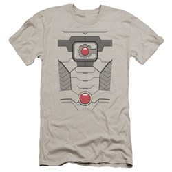 Jla - Mens Cyborg Costume Premium Slim Fit T-Shirt