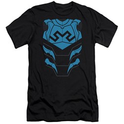 Jla - Mens Blue Beetle Premium Slim Fit T-Shirt