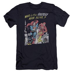 Jla - Mens Fastest Man Premium Slim Fit T-Shirt