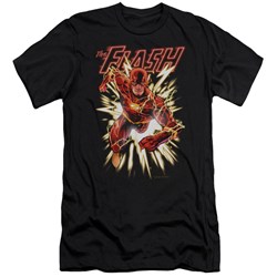 Jla - Mens Flash Glow Premium Slim Fit T-Shirt