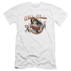 Jla - Mens Wonder Break Premium Slim Fit T-Shirt